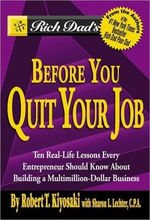 Cover of Rich dad's Before you quit your job