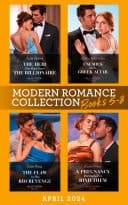Cover of Modern Romance April 2024 Books 5-8