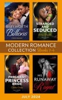 Cover of Modern Romance July 2024 Books 1-4
