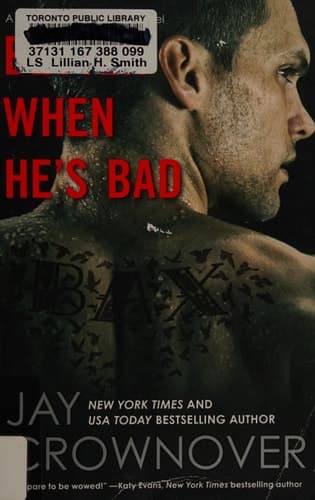 Cover of Better when he's bad