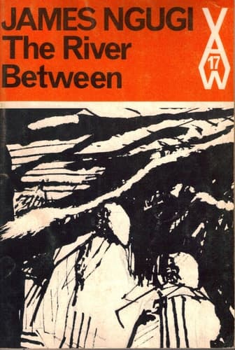 Cover of The river between