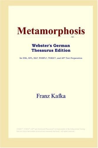 Cover of Metamorphosis (Webster's German Thesaurus Edition)