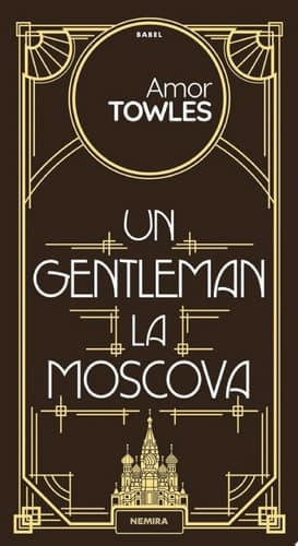 Cover of Un gentleman la Moscova - Editura Nemira