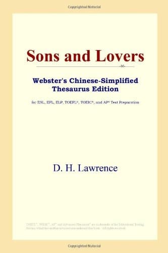 Cover of Sons and Lovers (Webster's Chinese-Simplified Thesaurus Edition)