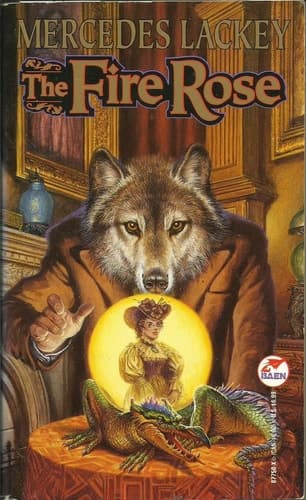 Cover of The Fire Rose (The Elemental Masters Fairy Tales)