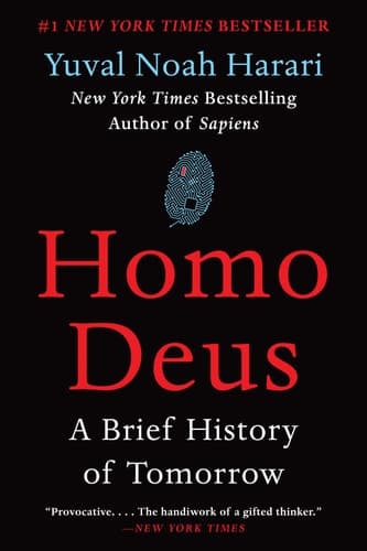 Cover of Homo Deus A Brief History of Tomorrow