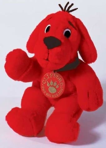 Cover of Clifford the Big Red Dog with Medallion