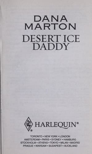 Cover of Desert ice daddy