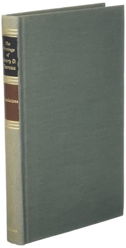Cover of The Writings of Henry David Thoreau