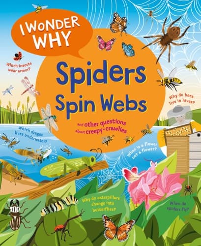 Cover of I Wonder Why Spiders Spin Webs