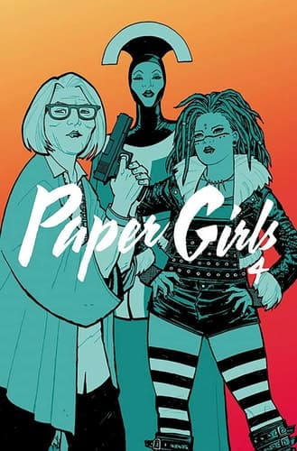 Cover of Paper Girls Volume 4