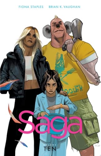Cover of Saga vol. 10