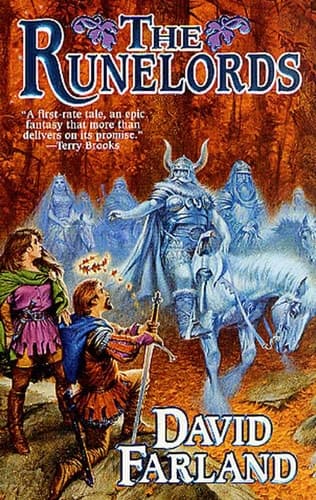 Cover of The Sum of All Men (The Runelords, Book One)