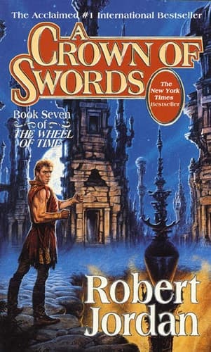 Cover of A Crown of Swords Book Seven of 'The Wheel of Time'