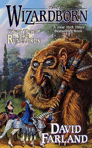 Cover of Wizardborn (The Runelords, Book 3)
