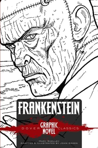 Cover of FRANKENSTEIN (Dover Graphic Novel Classics)