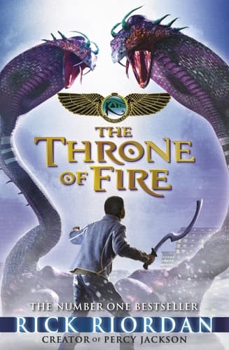 Cover of The Throne of Fire