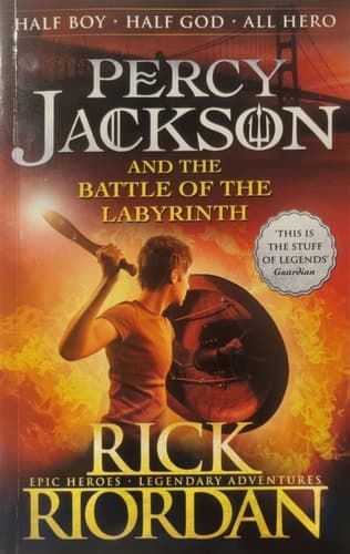 Cover of Percy Jackson and the Battle of the Labyrinth