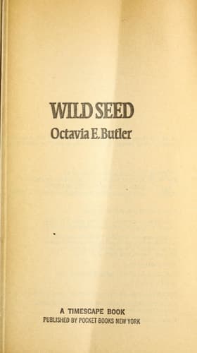Cover of Wild Seed