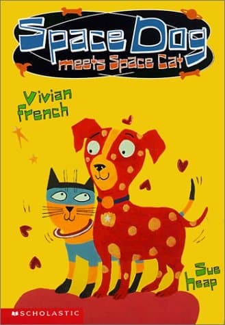 Cover of Space Dog Meets Space Cat (Space Dog)
