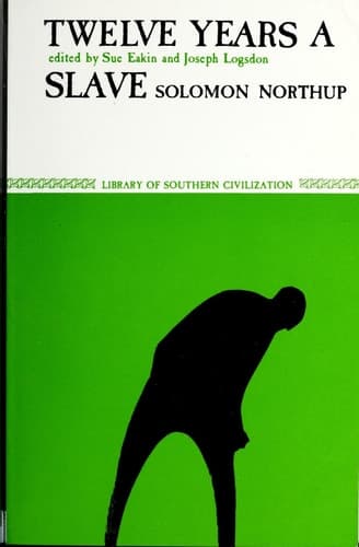 Cover of Twelve Years a Slave
