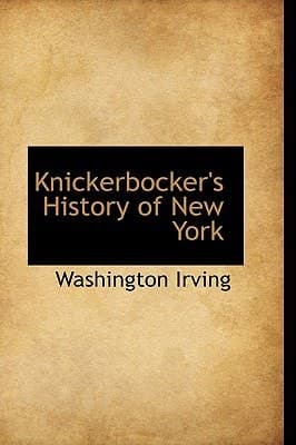 Cover of Knickerbocker's History of New York